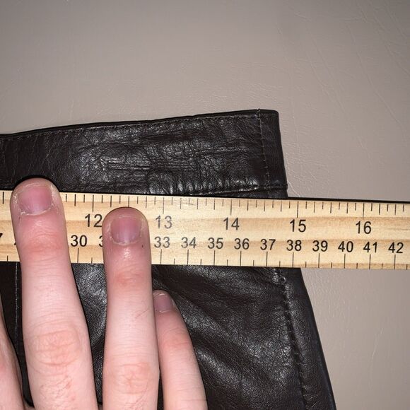 Contrasts Women’s Leather Skirt Size 13 Brown - Picture 4 of 5